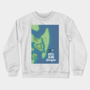 Jekyll Island  Georgia USA Crewneck Sweatshirt